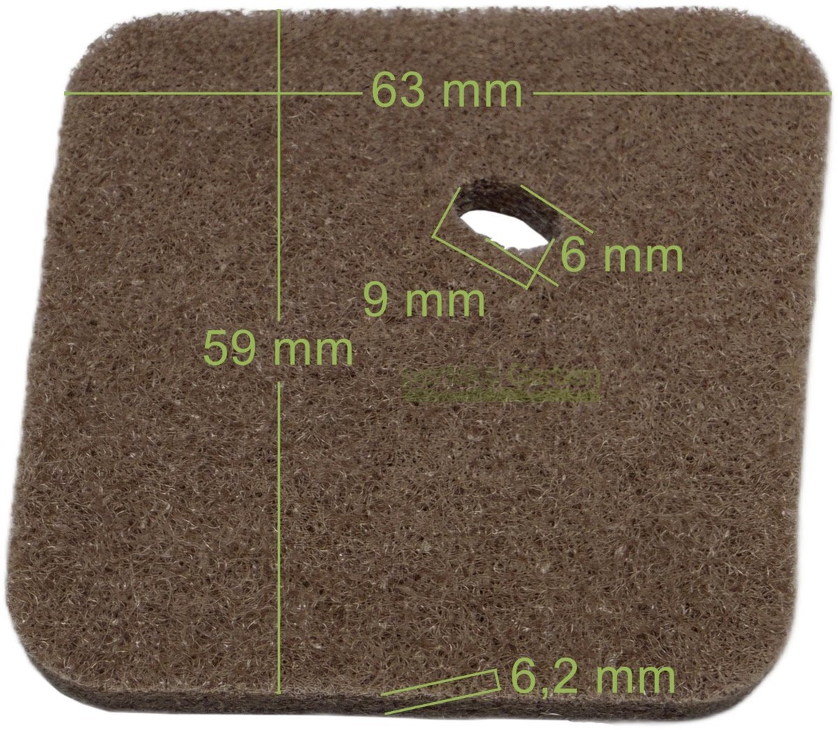 luchtfilter voor bosmaaier Stihl FC 55 FS 38 45 46 55 C-E D-Z Z R R-DZ Z RC-E / 41401242800