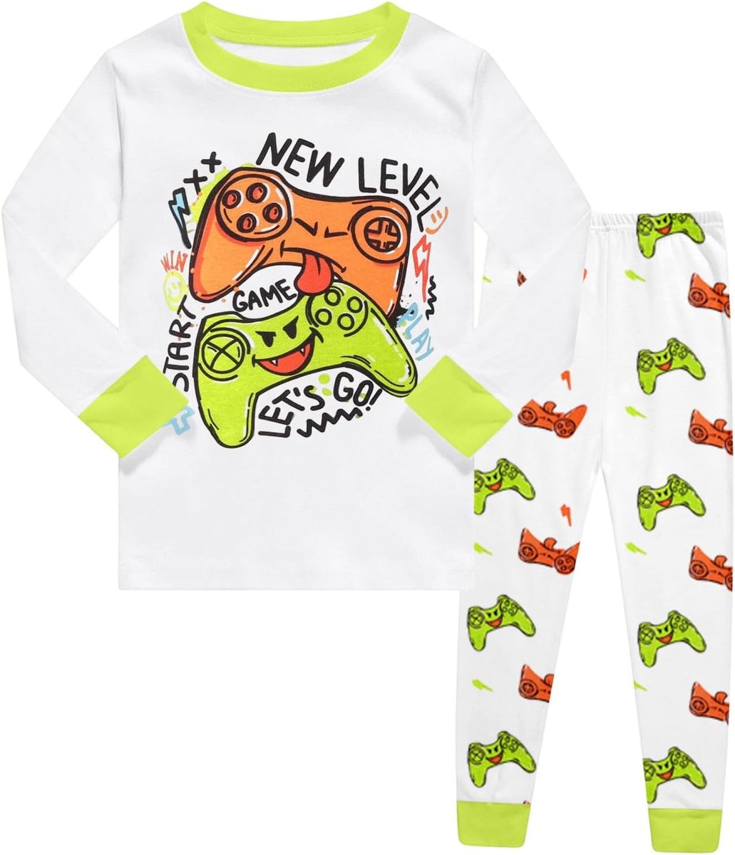 2-delige set voor jongens, zomer, katoen, T-shirt, shorts, kinderkleding, bedrukt, ruimte, sterrenstelsel, astronaut, boeiend design voor dromers, hemel, A116