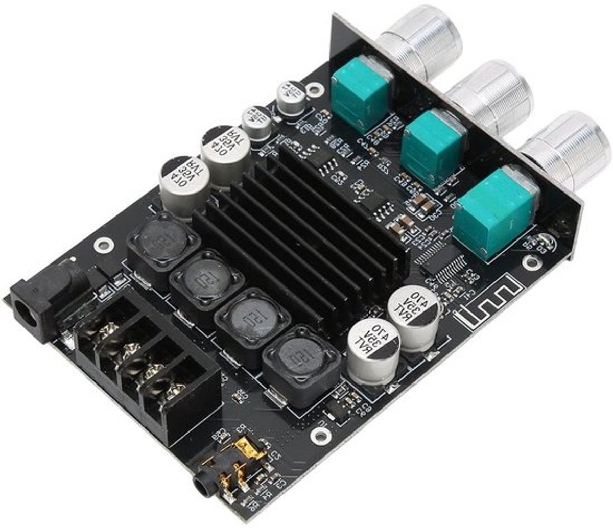 Zk-1002T 5.0 - Power amplifier board - 100W * 2 DC12-24V channel subwoofer amplifier module