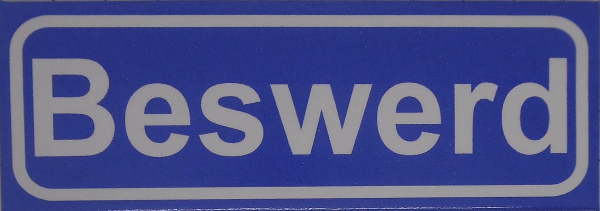 Souv© - koelkast magneet - plaatsnaam bord - kombord - souvenir - koelkastmagneetje - relatiegeschenk Beswerd