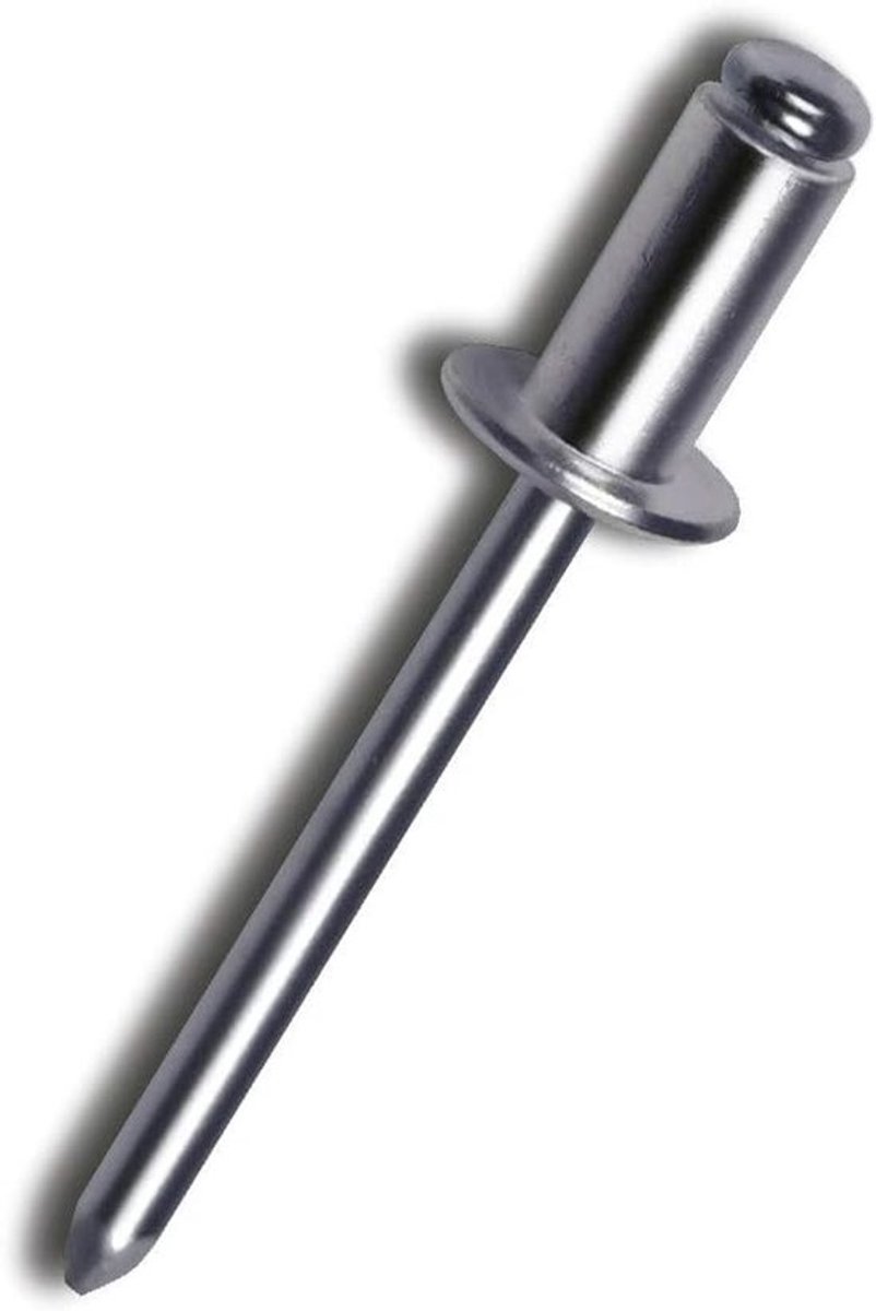 Aluminium klinknagels - Bevestigingsmateriaal - Voor metaalverbindingen - 100 stuks - 48 x 18 mm