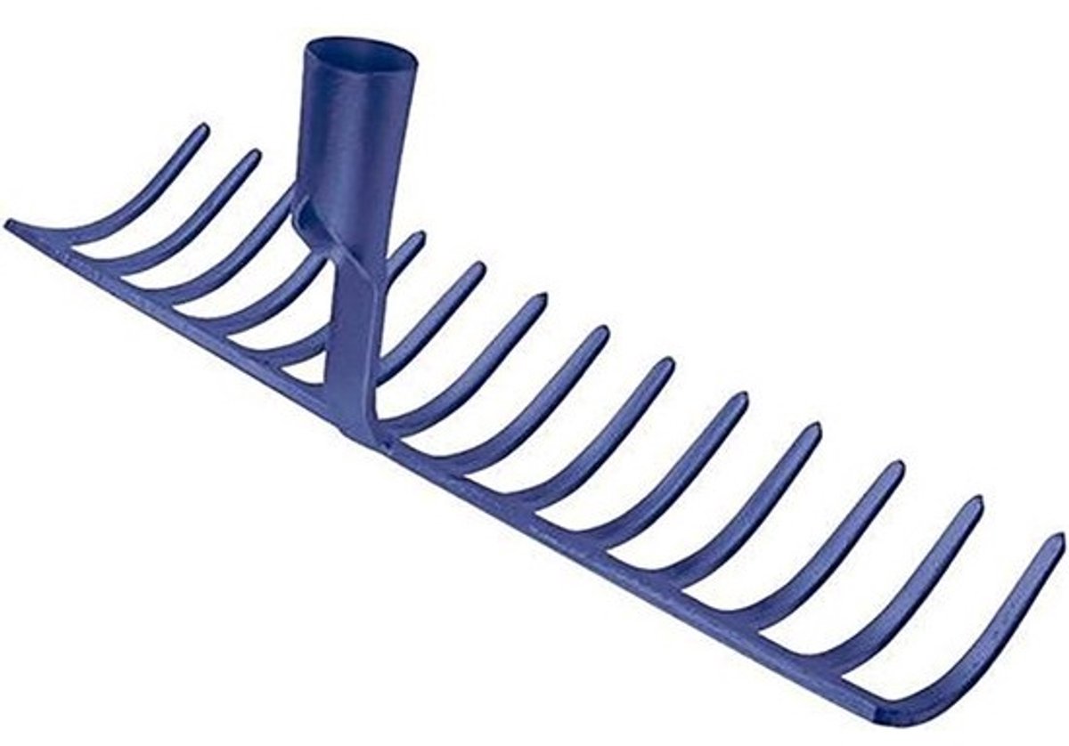 Tuinspade - Straatrechters - Tuinwerk - Conisch gewalst - 40 cm - Blauw