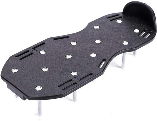 Gazonbeluchter en verticuteerschoenen - verstelbare riemen - 13 spikes per schoen — afbeelding 3