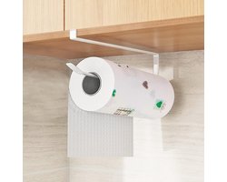 FORMIZON Kitchen Roll Holder No Drilling, Kitchen Paper Holder, Wall Mounted, Paper Towel, Roll Holder, Wall Mounted - ShopVlot
