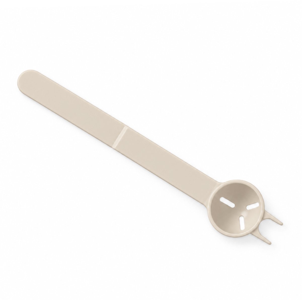 Tupperware Zuurkatje Beige - Zuurprikker Zilveruitjes Augurken Prikker Lepel Schepje