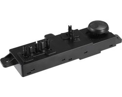 Motoforti Front Left Side Power Seat Switch, for Hyundai Tucson, ABS, Black - ShopVlot