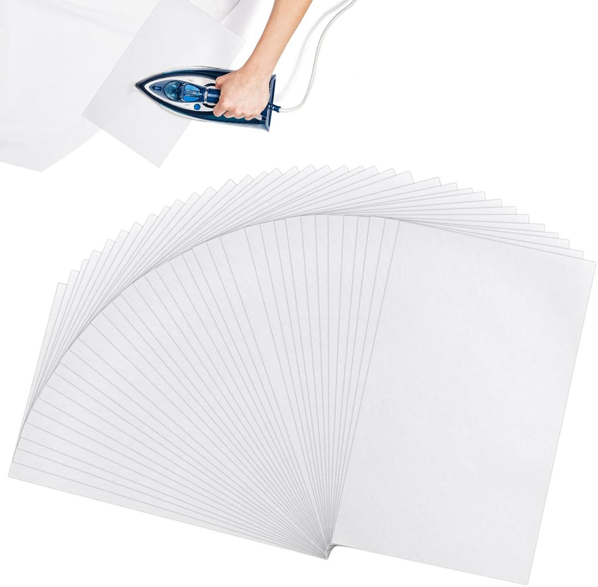 30 stuks Friselin-lijm, dubbelzijdig, tegelnaden, dubbelzijdig, verwarmend, dik, 30 x 20 cm, voor het strijken van - ShopVlot