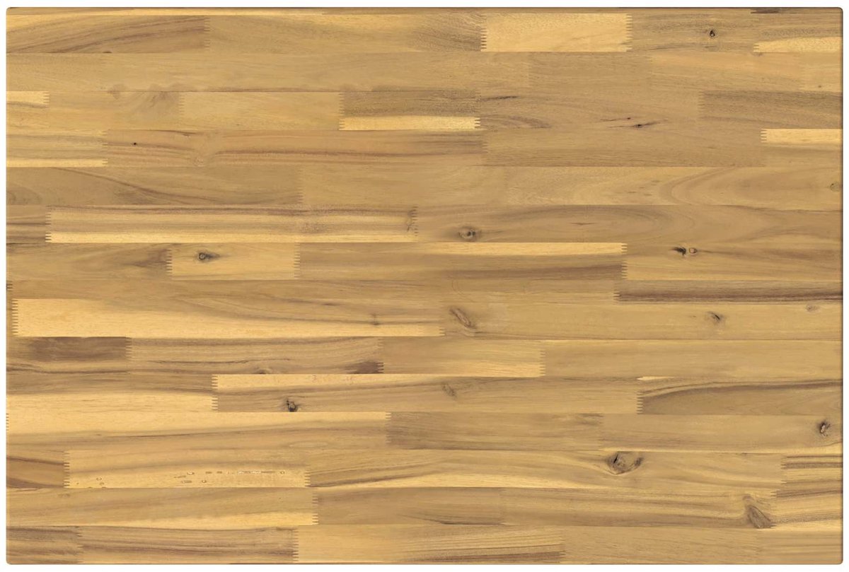 vidaXL Rechthoekig - Tafelblad - 90 - x - 60 - x - 3,2 - cm - Rechthoekig Witgewassen