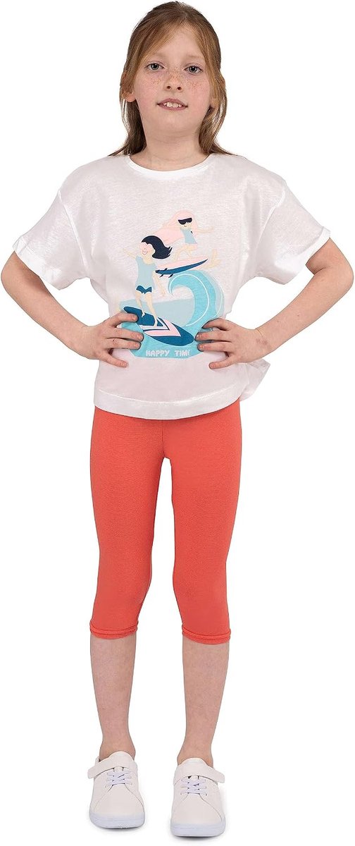 Leggings Zacht & Comfortabel Broekje voor Peuters Casual Sportief Elegant Afgekropte Stijl Basis Tonia