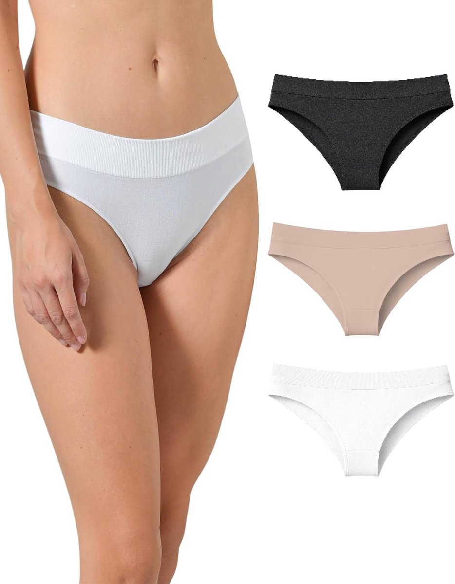 Damestanga's S-M - Zacht en naadloos - Onzichtbaar onder kleding - Comfortabel en ademend - ShopVlot