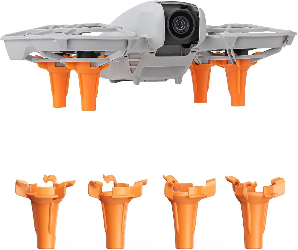Landingstrein voor DJI Neo houder voor drone lift accessoires landing Gear (oranje)