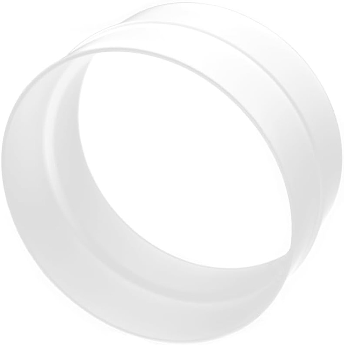 Pijpverbinding 100 mm Voor Ventilatiekanaal PVC - Diameter 100 mm - Rechte Aansluiting Ronde Luchtleiding Systeemelement