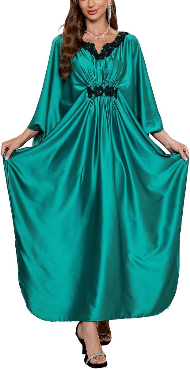 Lange Vest Nachtjapon Ruime Homewear Oversized Maxi Kimono Cover Ups Gewaden