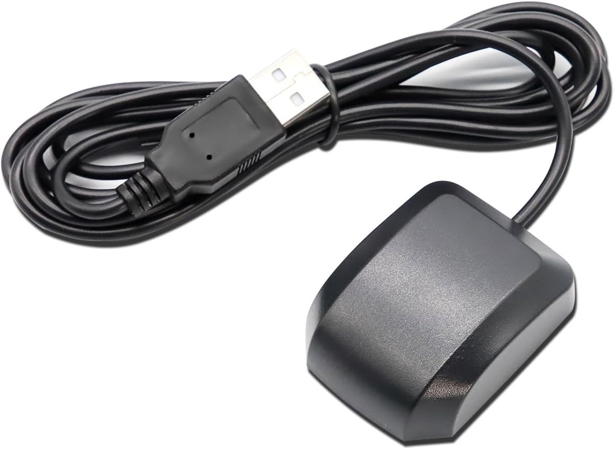 Laptop USB GPS-navigatiemodule AYWHP-navigatiemodule Waterdicht, stofdicht, antimagnetisch USB-GPS Compatibel met Arduino voor Google Earth