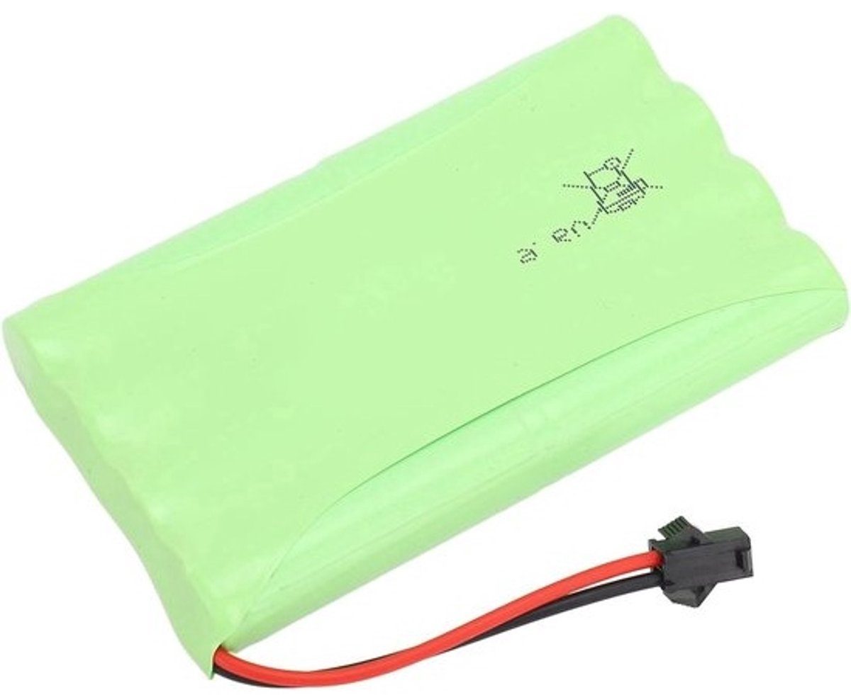 9.6V 2400mAh oplaadbare lithiumbatterij voor RC-auto, boot en truck - met bescherming tegen overbelasting