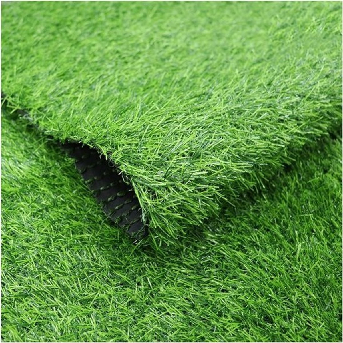 Kunstgrastapijt - Grastapijt voor buiten - Terrasdecoratie - Antislip-PVC-achterkant - 1,1 cm dik - Groen