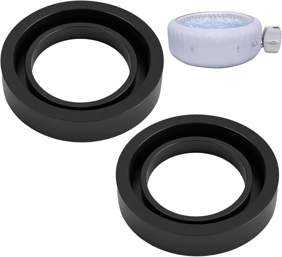 Spa Connector Gasket Replacement Premium Silicone Inlet and Exhaust Gasket Set for Pool and Hot Tub - ShopVlot