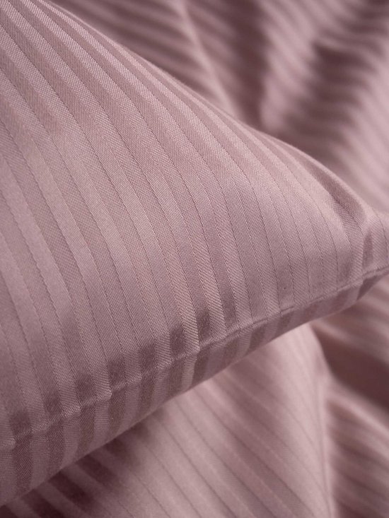 Essenza Essential Satin Dekbedovertrek Katoensatijn Woodrose - Eenpersoons – 140x200/220 cm — afbeelding 5