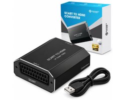 Full HD SCART naar HDMI converter - 1080P FHD Scart Adapter - Scart omvormer - HDMI Switch