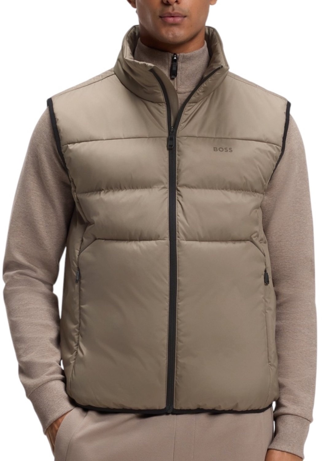 Boss Heren Bodywarmer 50565207/334 Urbanex Puffer V Groen