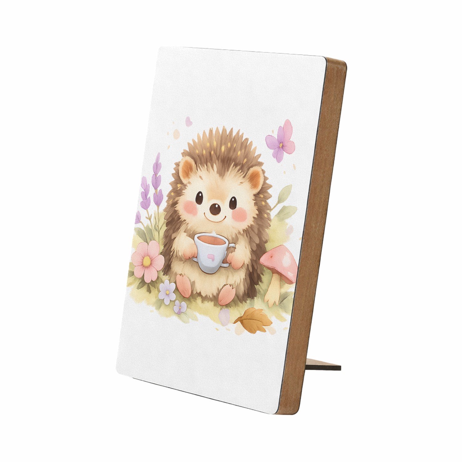 Mr Cadeautjes Glasframe/MDF 12,7 x 17,8 - design Landelijke grap met een vrolijk dier en een korte, plagerige | cadeau Wit