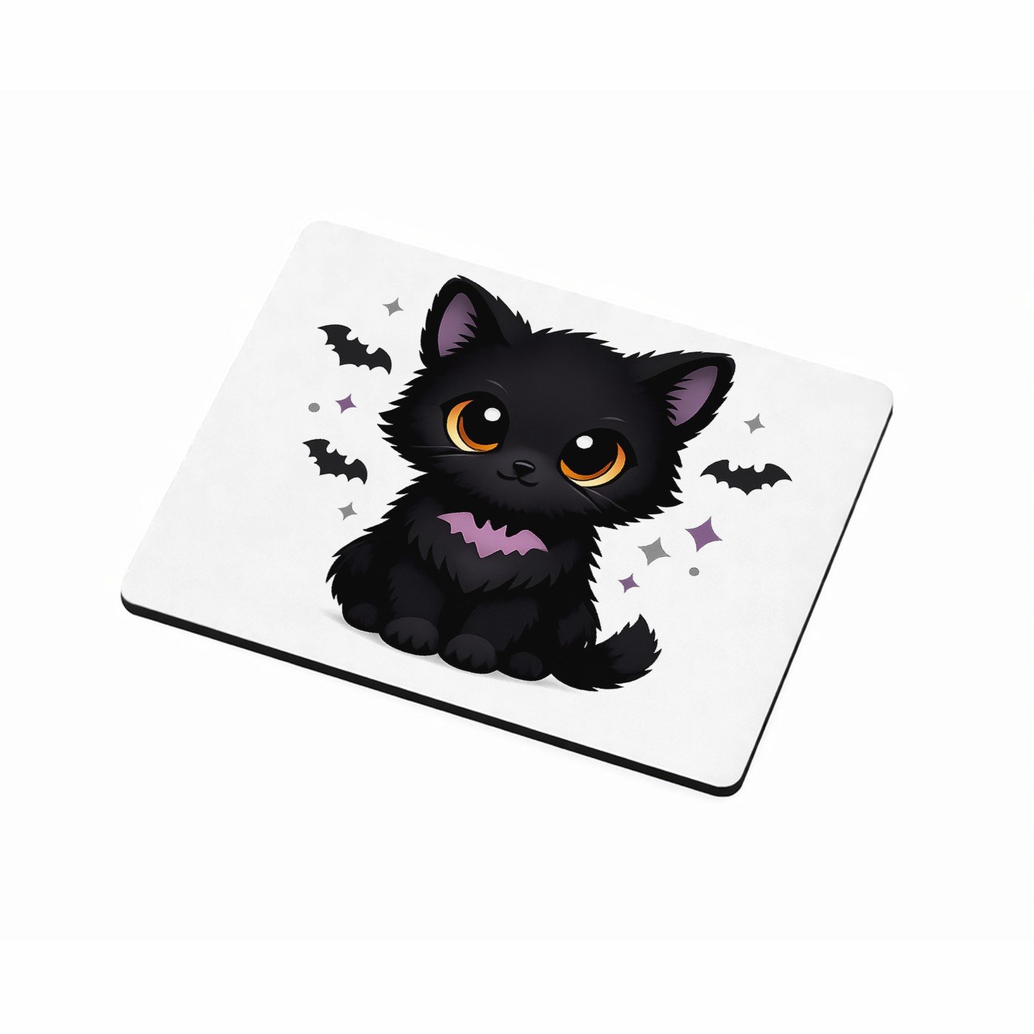 Mr Cadeautjes MDF magnetische fotolijst 9 x 7 - design Schattige herfstvos met magische bladeren | cadeau Wit