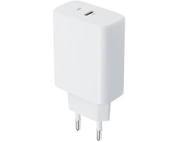 OneOne 25W super snellader. Witte oplader met USB C. PD en Quick Charge lader adapter past op Microsoft Lumia 950, Lumia 950XL, Surface Duo, Surface Duo