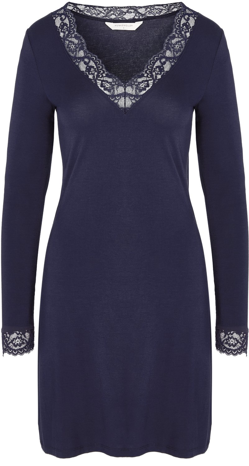 Hunkemöller Nachthemd Lace Nana Blauw
