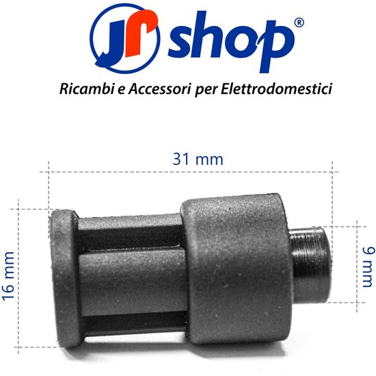 Motorkoppeling staafmixer - 2 stuks - Compatibel met Braun Multiquick — afbeelding 4