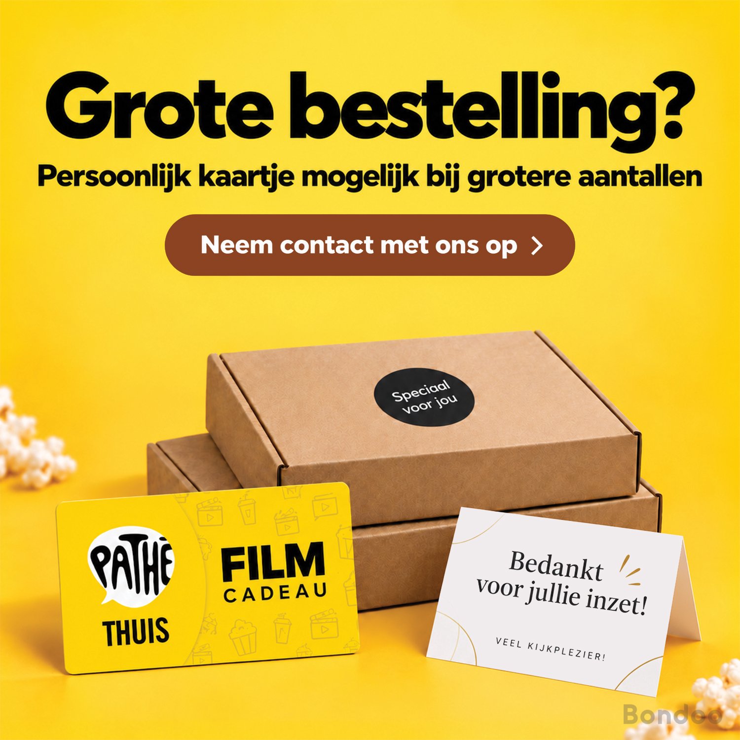 Filmpakket XL Favorites - Pathé Thuis - Cadeaupakket met film voucher - Zakelijk bestellen - Verjaardag - Beterschap - Sinterklaas - Kerstpakket - Brievenbus – foto 3