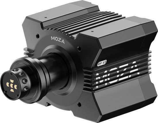 MOZA R9 V3 Direct Drive sim racing bundel met CS V2P stuurwiel en SRP2 pedalen – 9 Nm – PC van Moza — afbeelding 3