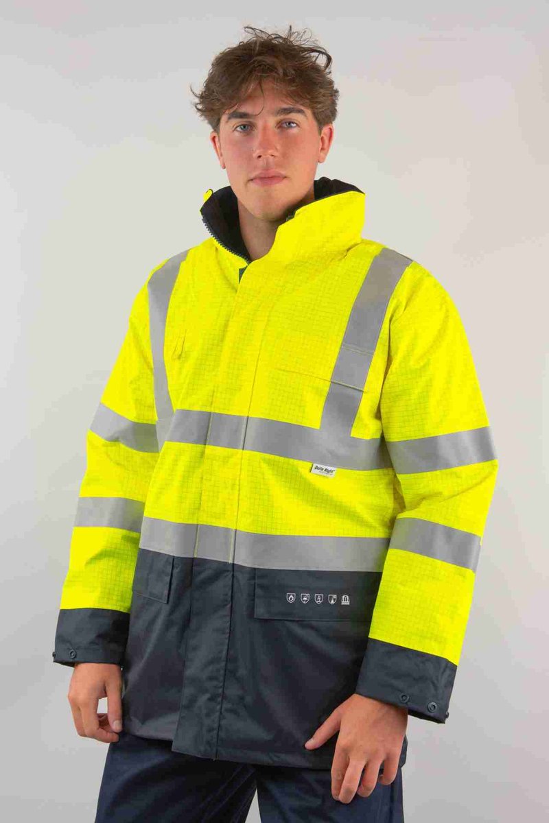 Quite Right VIRG J126 - Multinorm Winterparka - Waterdicht - Winddicht - High Visibility