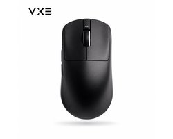 VXE R1 SE+ Gaming Muis- Draadloze Computermuizen-Tri‑modus Wired/2.4G/BT5.4-Ultralicht 51g-PAW3395-18000DPI-Optisch-Zwart