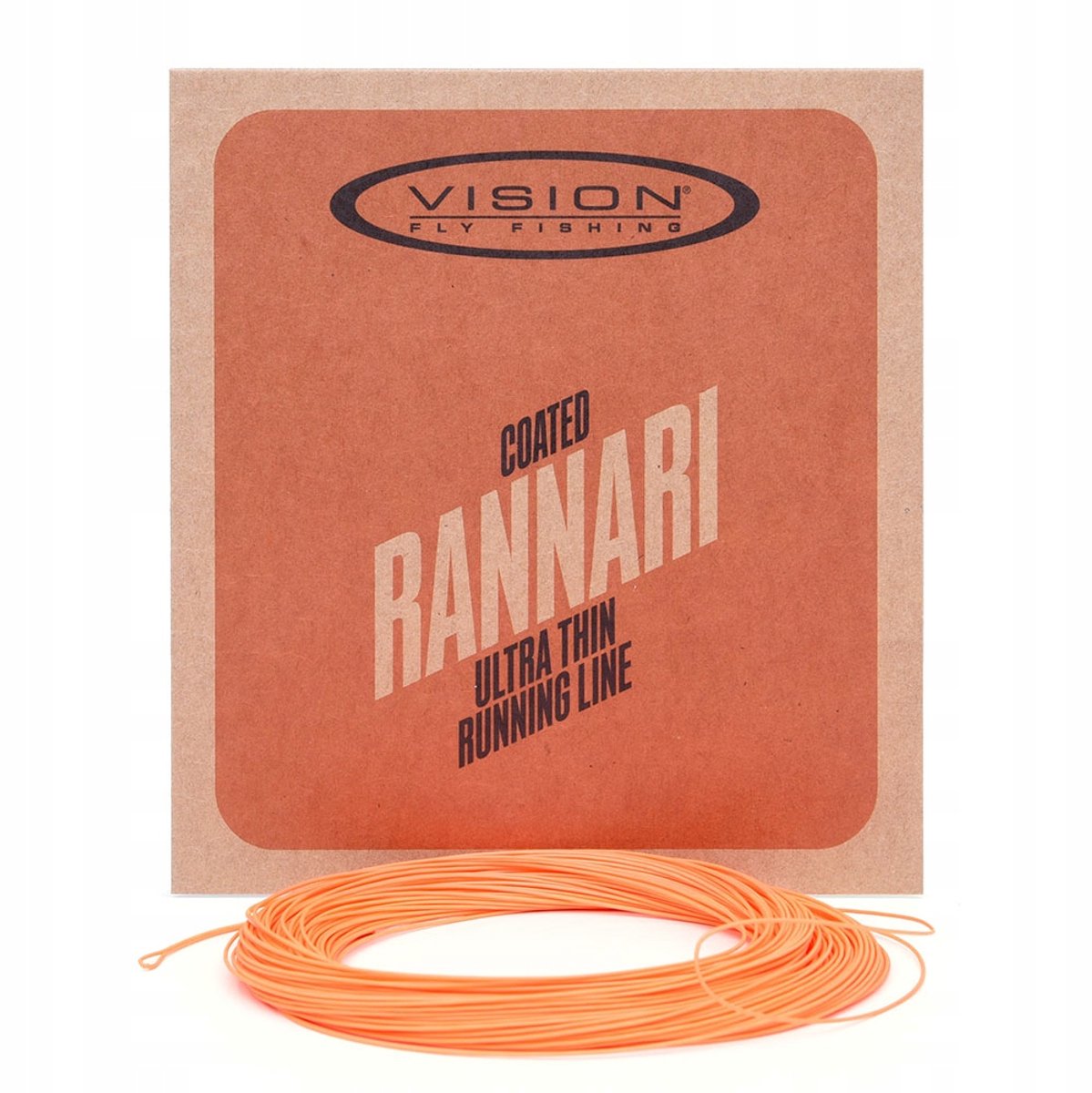 Merkloze Vliegvislijn Ultra Dun 12lb 30m Oranje