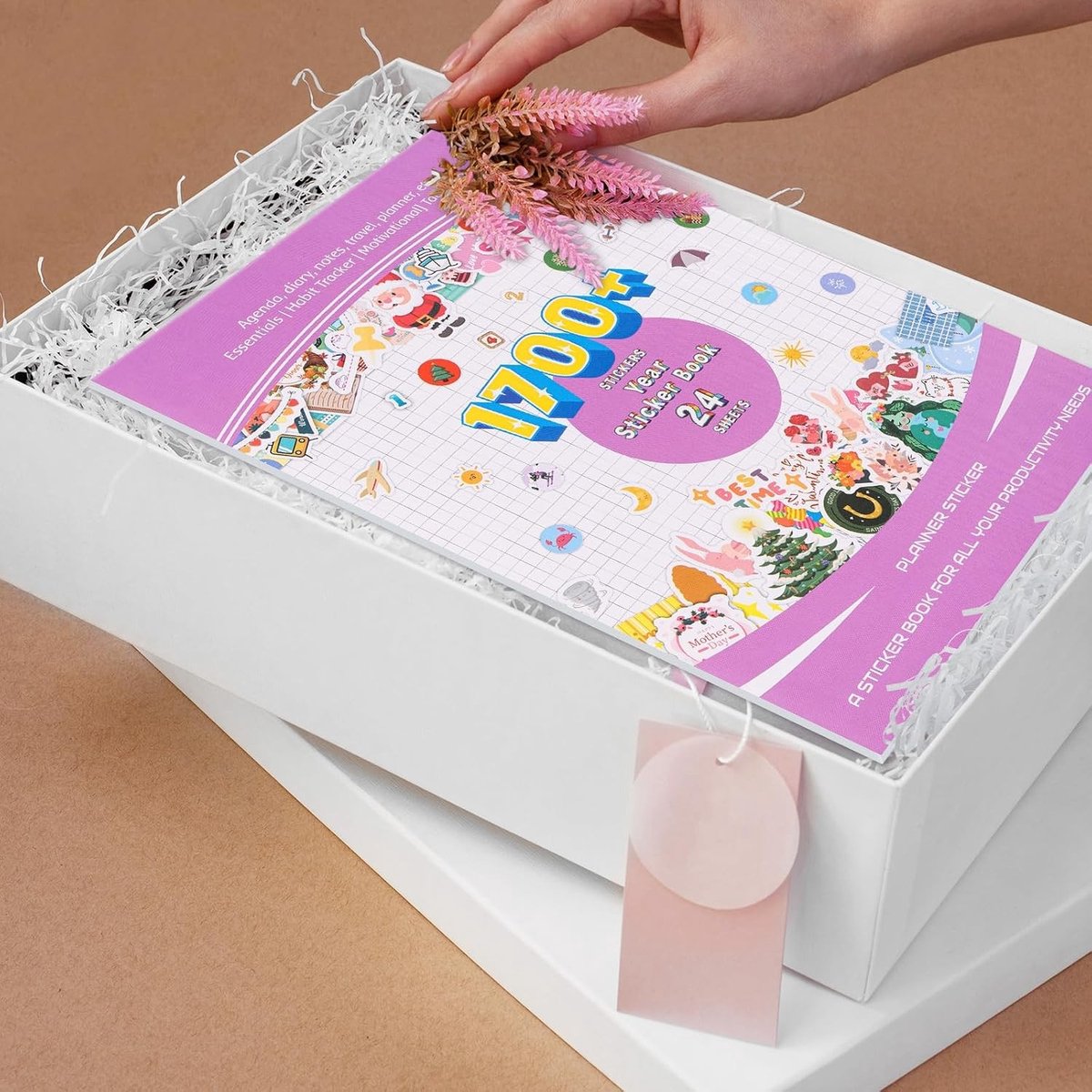 Uitgebreide Sticker Set voor Planners - 1700+ Stuks voor Maand-, Week- en Dagplanning, Perfect voor Agenda's, Kalenders en Cadeaus — cadeau in Hobby - foto 5