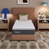 Novilla Pocketveringmatras 90x200 cm - 7 comfortzones - H3 - 22 cm