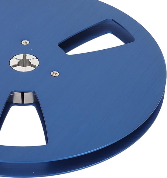 Lege 1/4 7 Inch Tape Reel voor Reel to Reel Tape Spelers, Aluminium Legering, Universele Vervangingsonderdeel voor Geluidsopname en -afspelen — afbeelding 5
