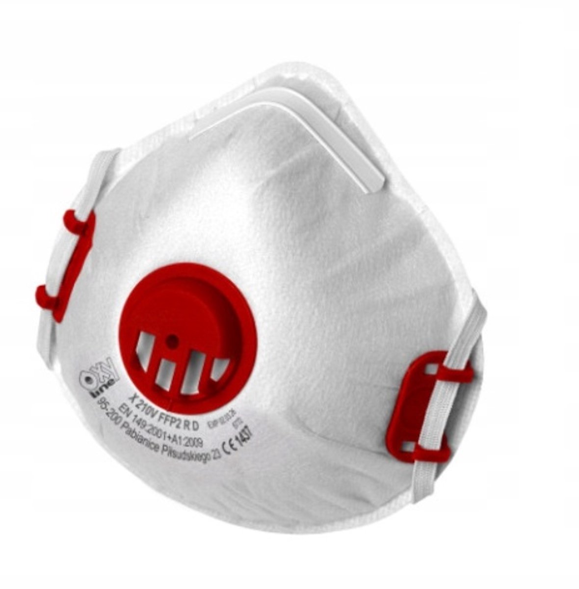 FFP2 Halfmasker met Ventiel - Stof- en Deeltjesbescherming