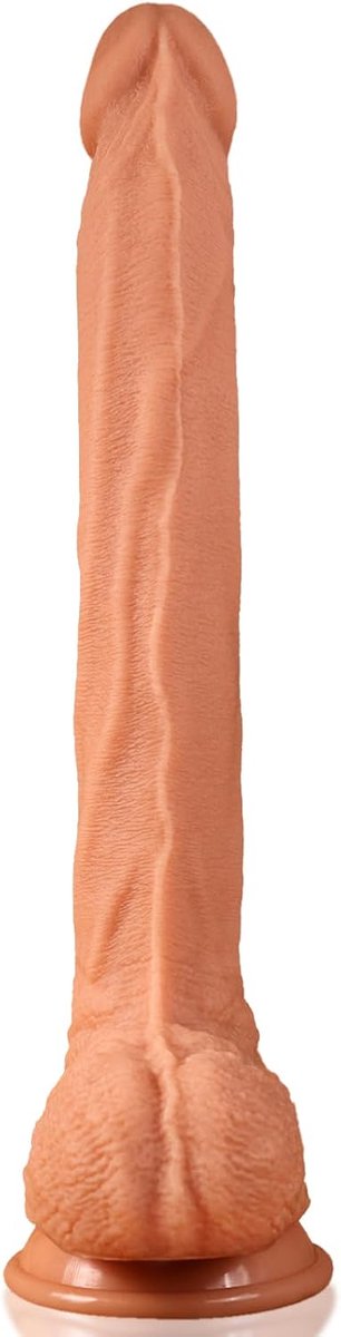 Cm XXL Dildo Extra Lange Monster Realistische Zachte Siliconen Dildo