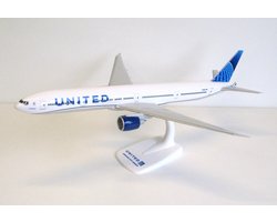 schaalmodel vliegtuig United Airlines Boeing 777-300ER schaal 1:200 lengte 36,95cm