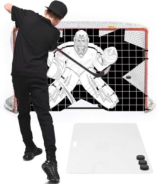 Hockey Keeper Target - Precisie Shooting Sheet Doel Oefening Trainer | Duurzame Rating Tool, All Wether Shot Blocker voor Trein Home Toernooien — afbeelding 3