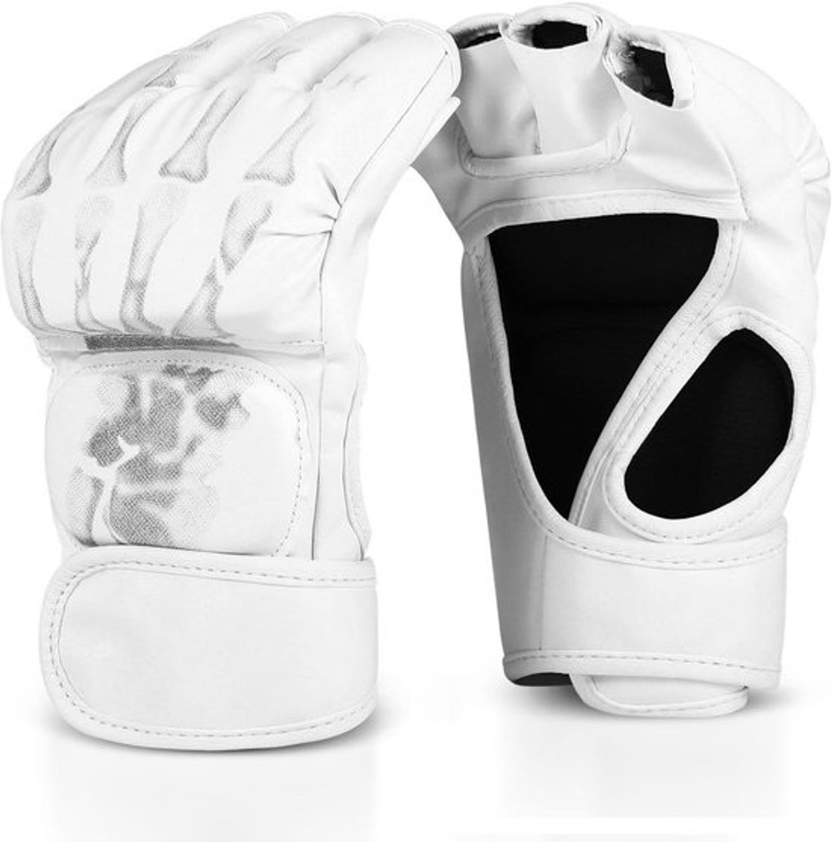 Vingerloze MMA-handschoenen voor training en sparren - Kickbokshandschoenen voor mannen, vrouwen en tieners