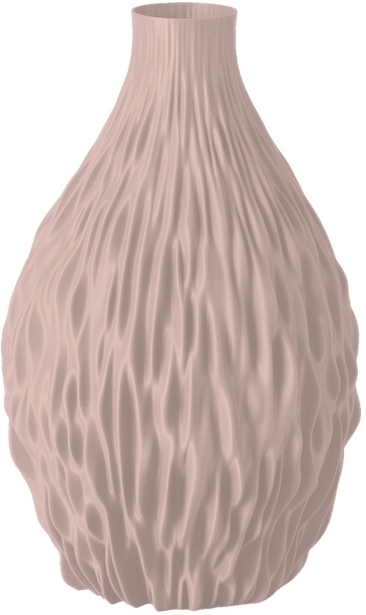 Layvo Noor Vaas - Bloesem - 25 cm - droogbloemen vaas - organische vaas - gerecycled plastic