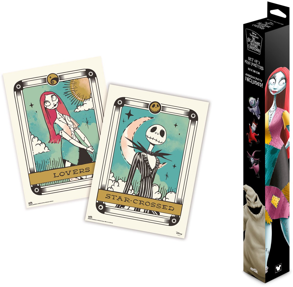 Grupo Erik Disney The Nightmare Before Christmas Mini poster set - Multicolours