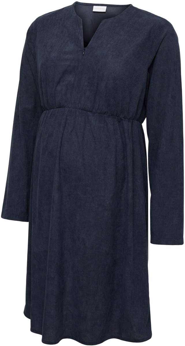 Mamalicious Mama Licious Jurk MLJACIA Zwangerschapsjurk Navy Blazer 1