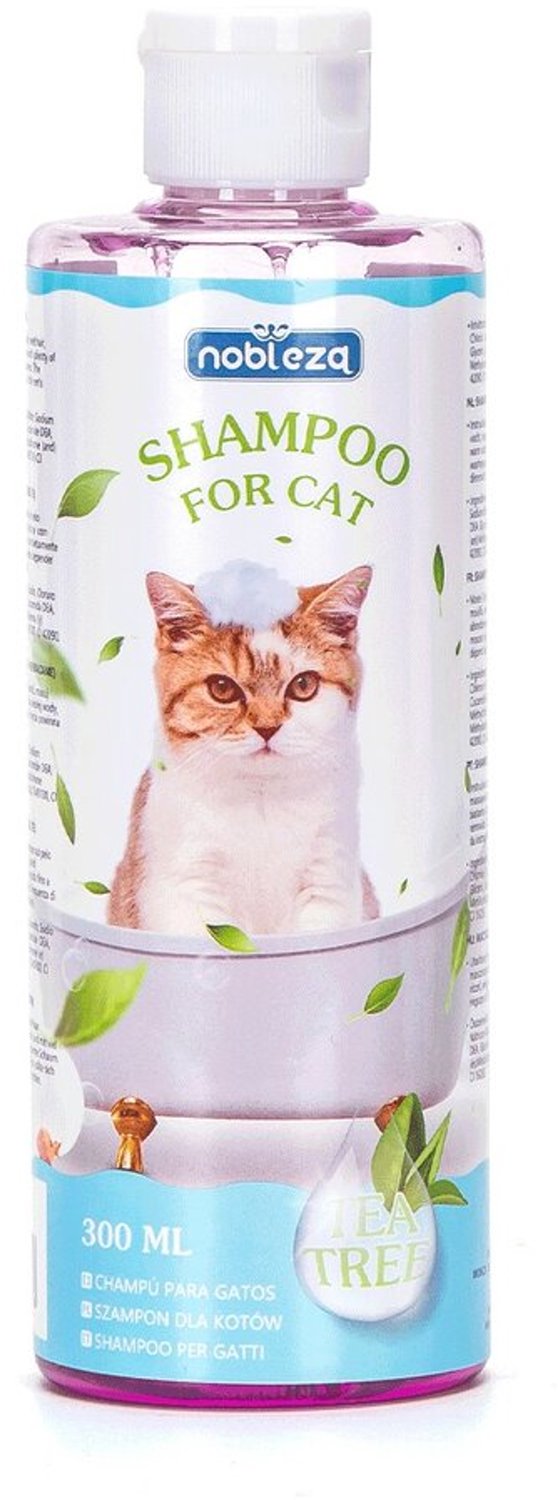 Bol.com Nobleza kattenshampoo - Shampoo voor katten - Dierenshampoo - Universeel - 300 ml aanbieding