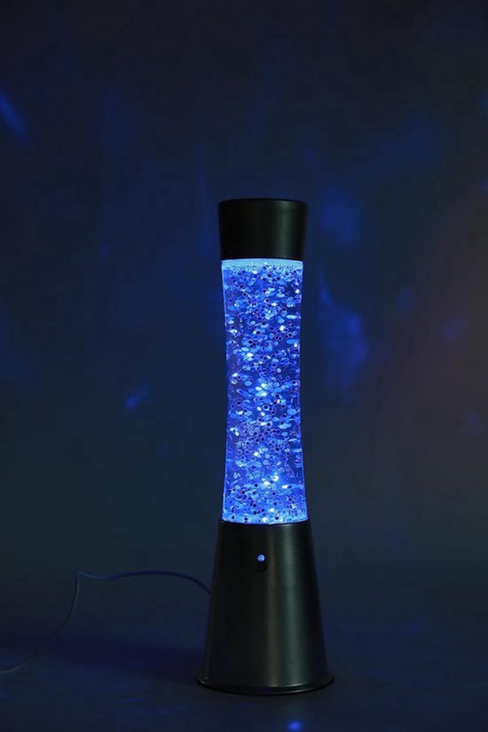 Lavalamp Retro - Jaren 60 Design - 40 cm - Glas met Was en Vloeistof — afbeelding 2