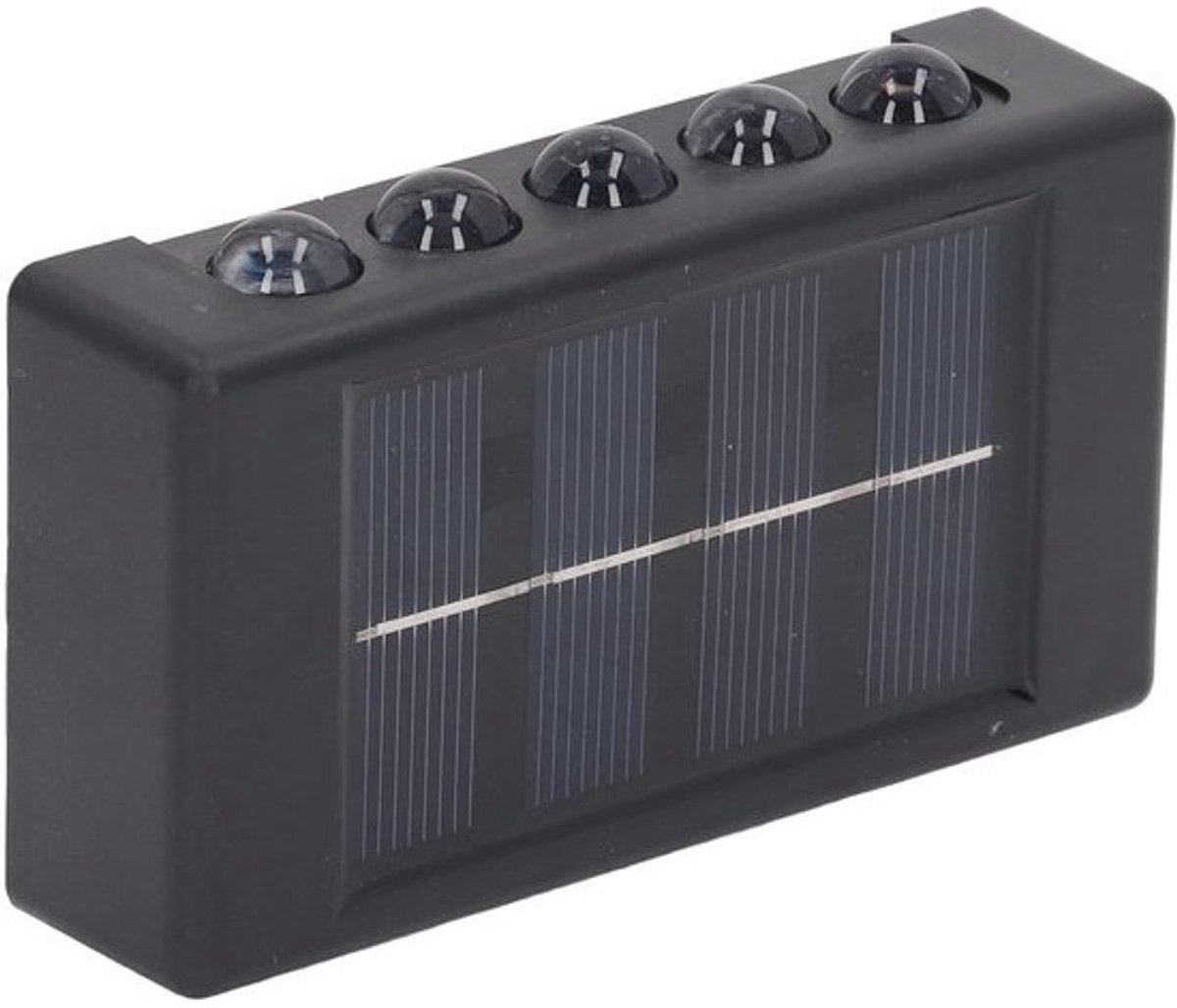 Waterdichte IP65 LED-zonnewandlamp voor buiten met dubbele lichtopbrengst