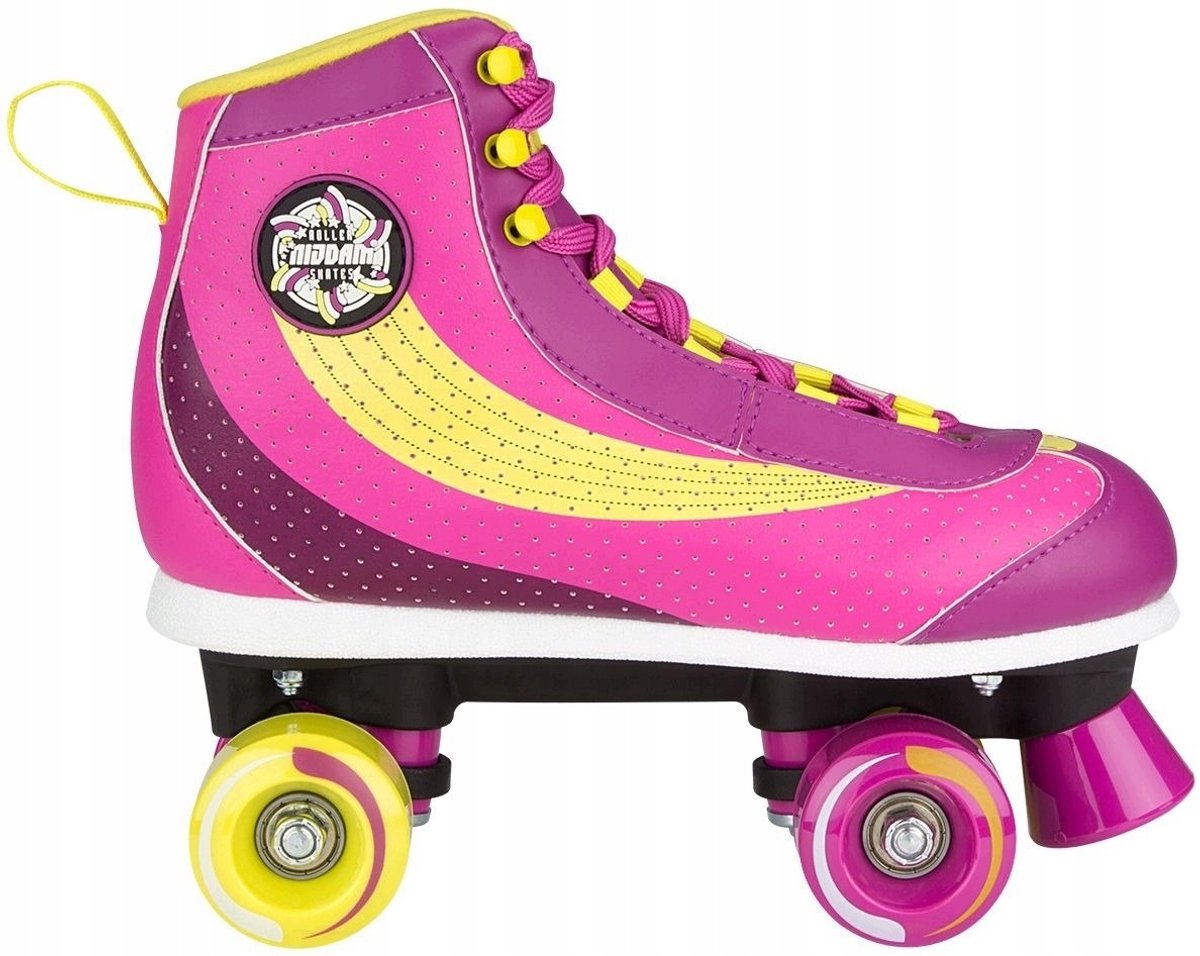 Nijdam Retro Skates Roze Maat 36 - Klassiek Meisjes Model