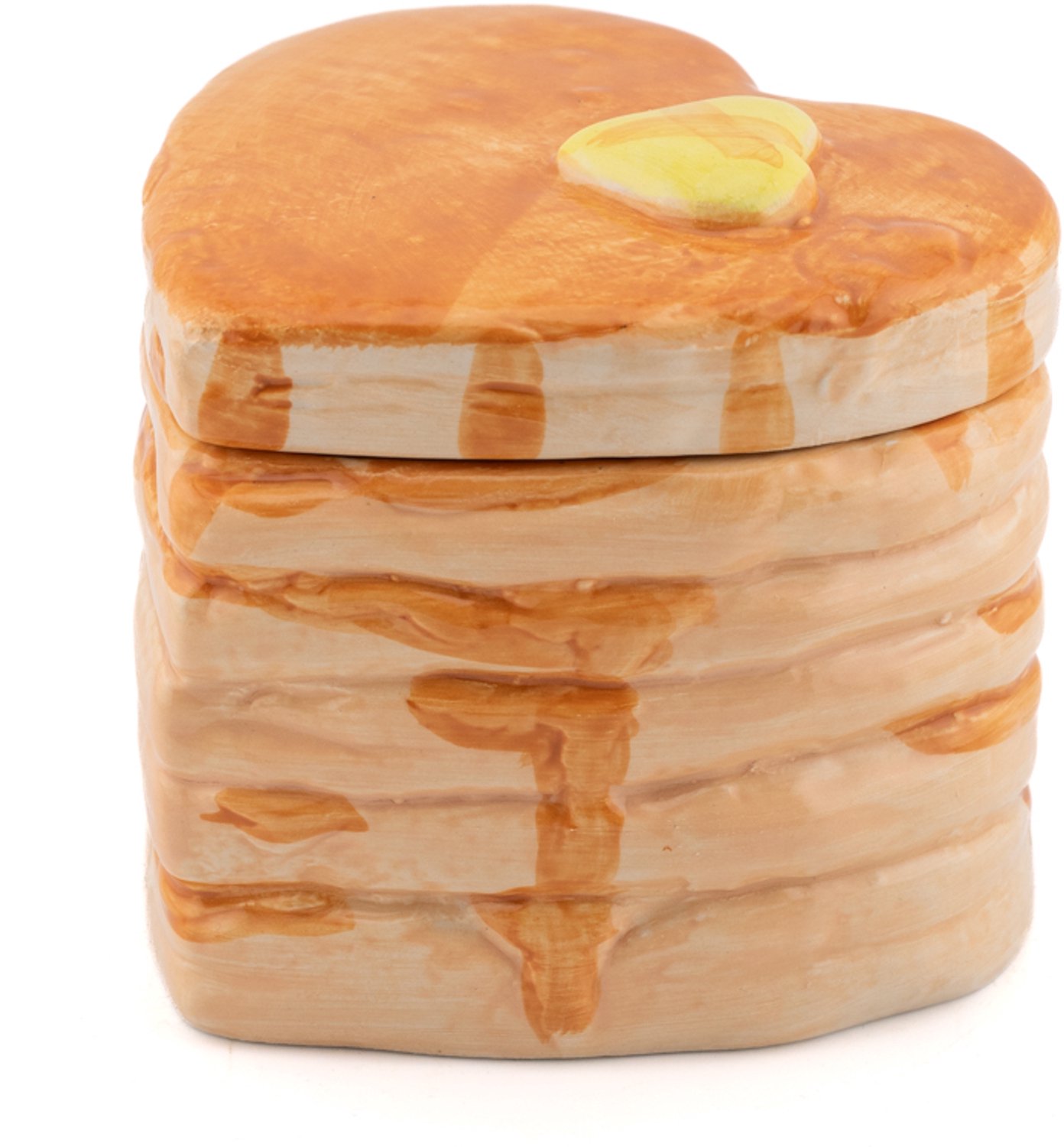 Aardewerk bakje pancakes